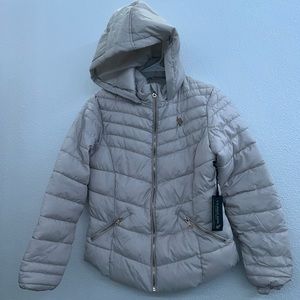 Beige Puffer Jacket